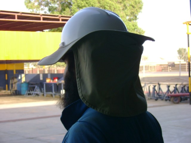 Hard Hat - Sun Rays Protector1