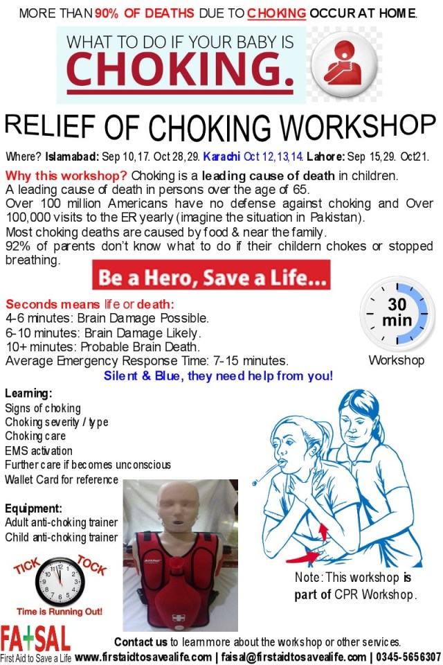Relief of Choking Workshop