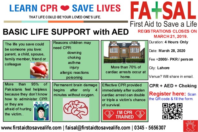 BLS Flyer - Lahore - March 28