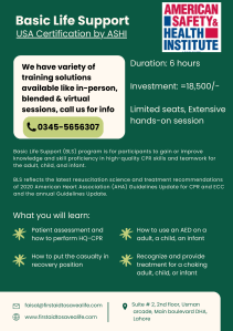 Basic Life Support by American Safety and Health Institute (USA) 